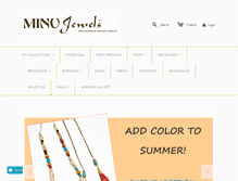 Tablet Screenshot of minujewels.com